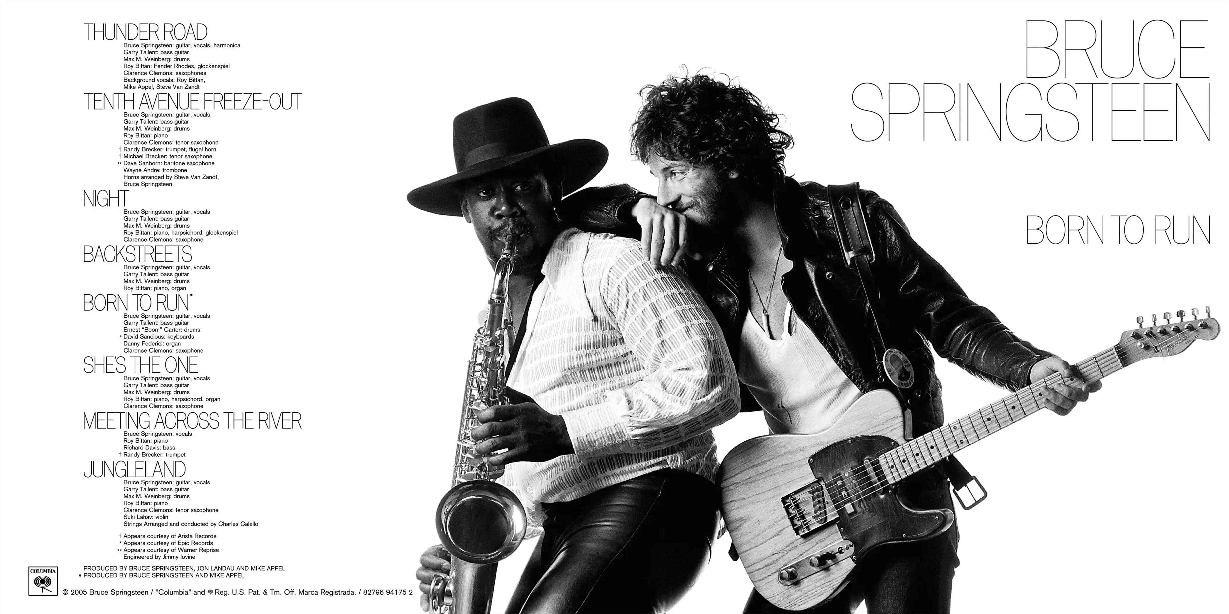 Bruce SPRINGSTEEN - Born to Run - Full Cover